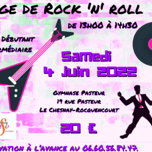 Rock Débutants & Intermédiaires – 04 juin 2022