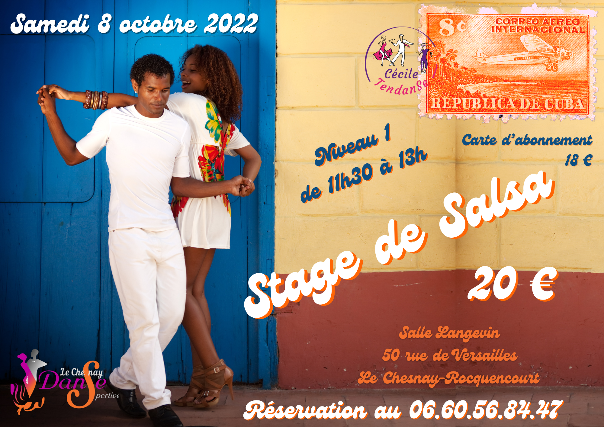 You are currently viewing SALSA Débutant 8 Octobre 2022