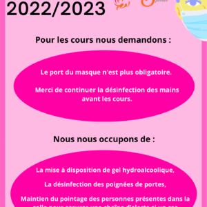 DISPOSITIONS COVID-19 Saison 2022/2023