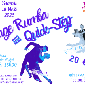 QUICK-STEP & RUMBA NIVEAU 2 – 18 MARS 2023