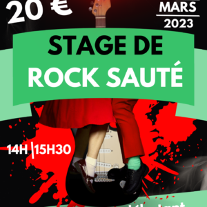 ROCK SAUTÉ DÉBUTANTS – 18 MARS 2023
