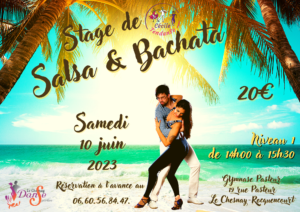 Stage de Salsa-Bachata Niveau 1 – juin 2023