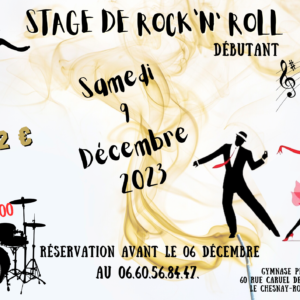 ROCK Débutants – 9/12/2023
