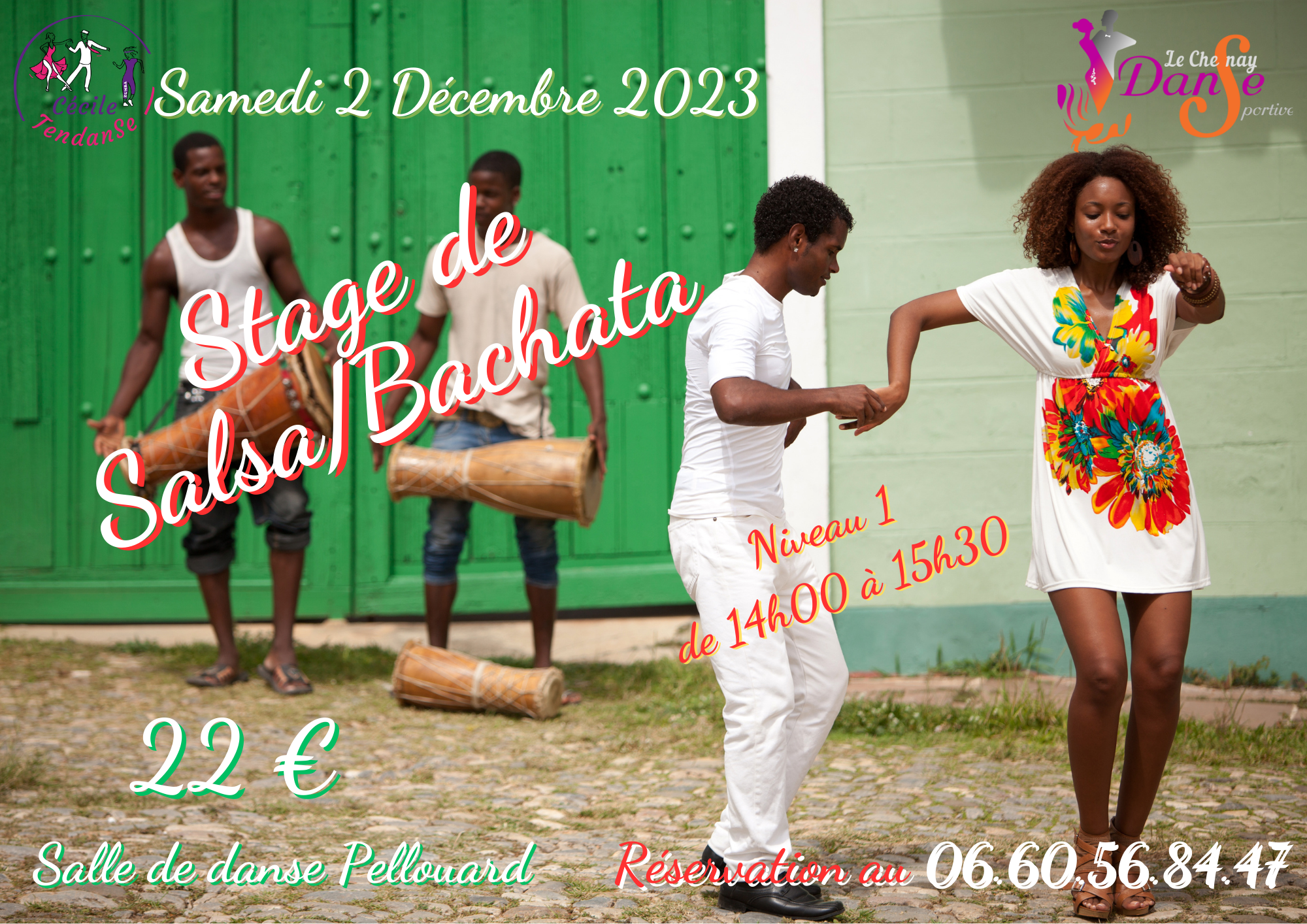 You are currently viewing SALSA-BACHATA Débutants 2/12/2023