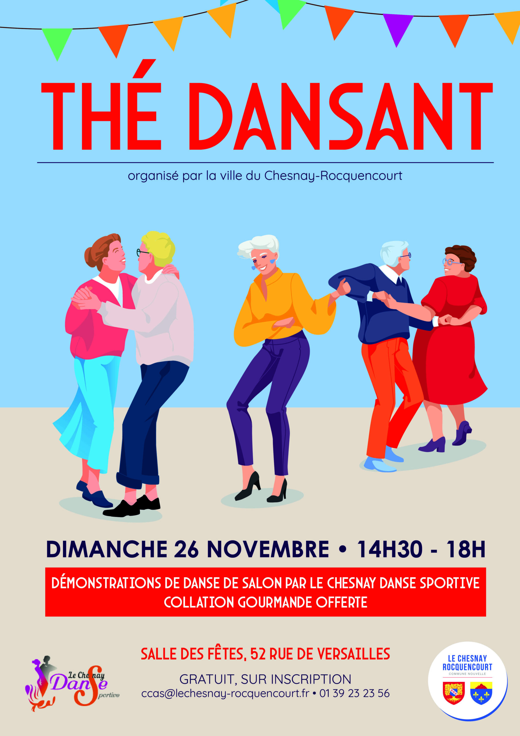 You are currently viewing THE DANSANT 26/11/2023 14H30 A 18H00