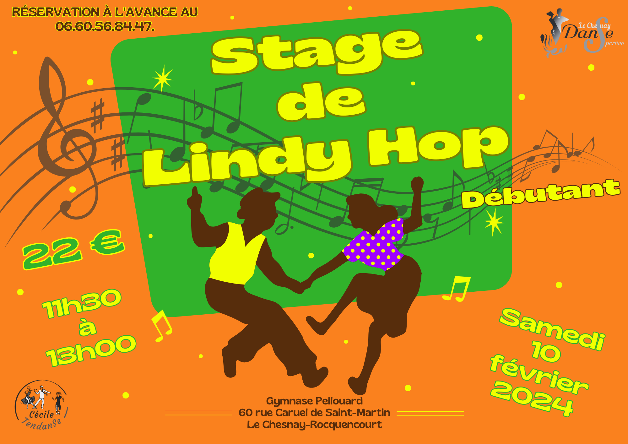 You are currently viewing Lindy Hop Débutants 10 février 2024