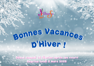 Vacances d’Hivers 022025