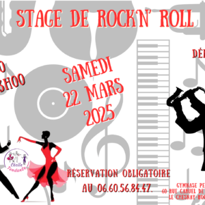 Rock Débutant le 22 mars 11h30 – 13h00