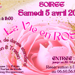 LA VIE EN ROSE 5 avril 2025