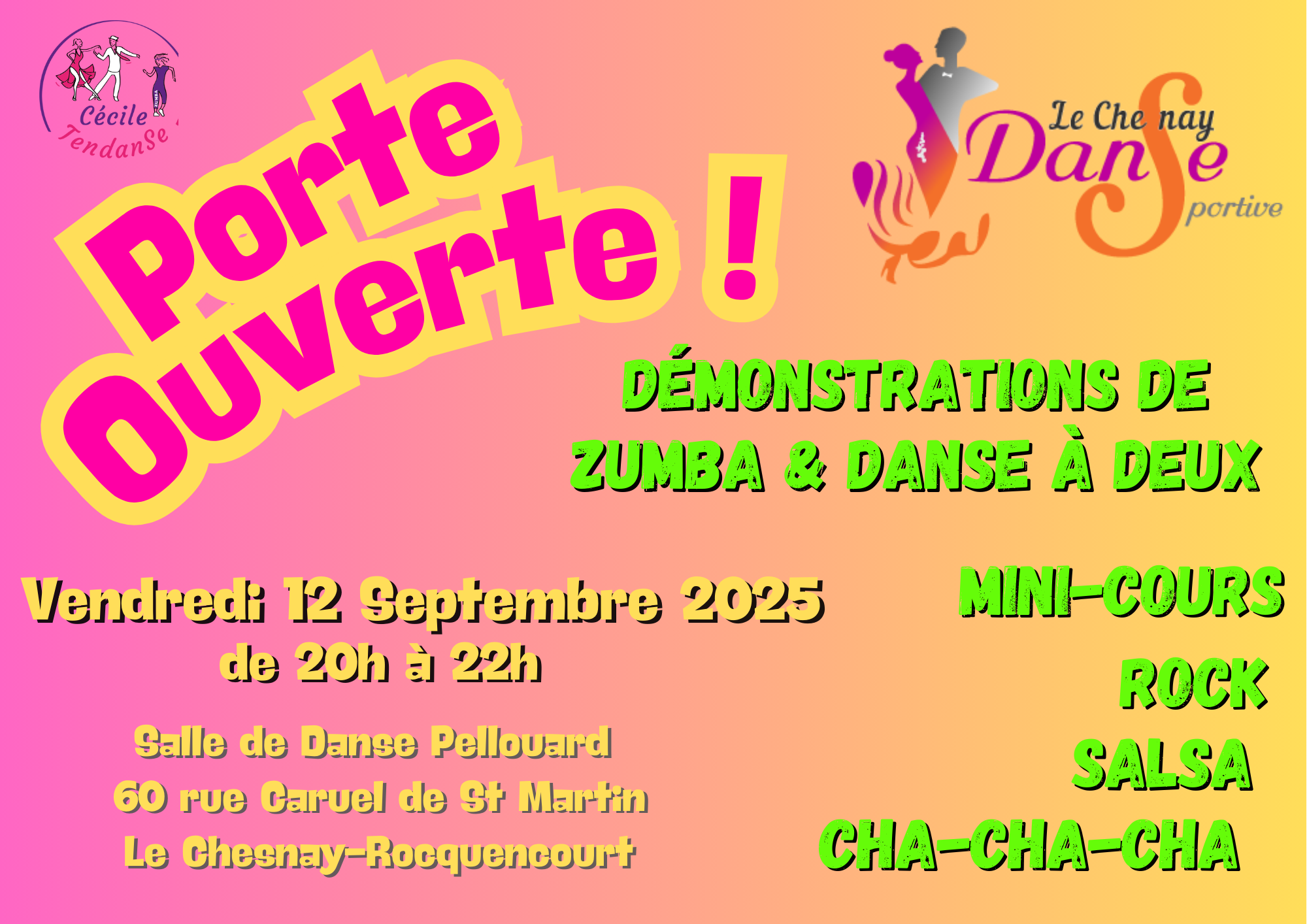 You are currently viewing Porte Ouverte le 12 Septembre