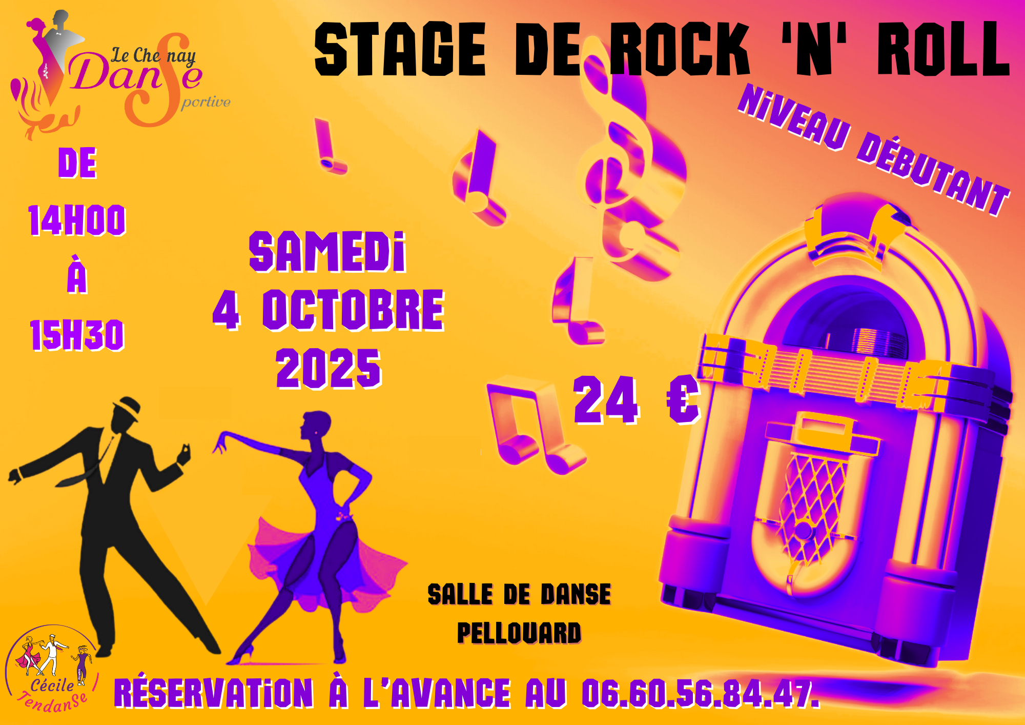You are currently viewing ROCK N’ROLL (JIVE) – 04 10 2025 – 14h/15h30