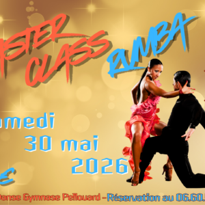 MASTERCLASS RUMBA – 30 MAI 2026 – 11H30