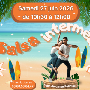 Salsa Intermédiaire – 27/06/2026 – 10h30 – 12h00