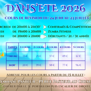 DANS&rsquo;ETE 2026