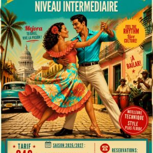 SALSA INTERMÉDIAIRE – 10/10/26 – 11h30