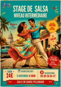 Stage de Salsa Intermédiaire – 2026
